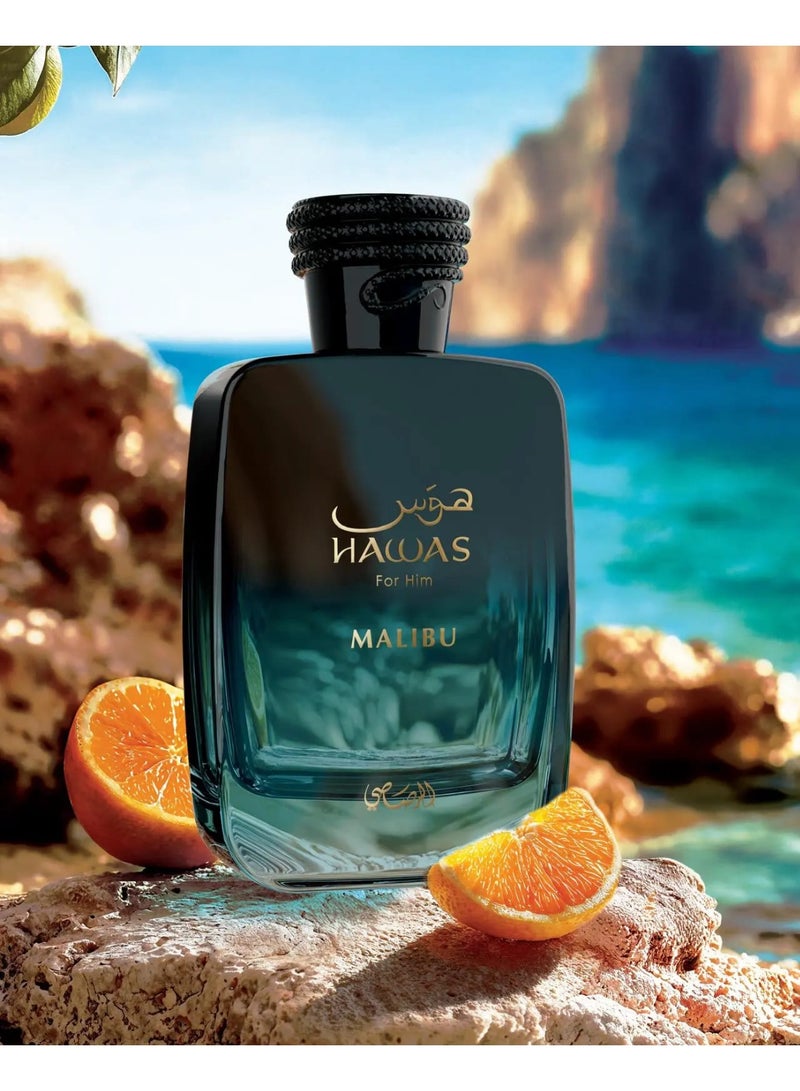 هوس  عطر الرصاصي هوس ماليبو او دو بارفيوم 100مل - Image 2